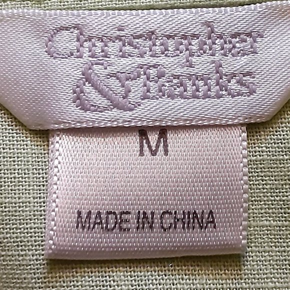 CHRISTOPHER & BANKS/ 3/4 SLEEVE BLOUSE/M - Picture 5 of 7